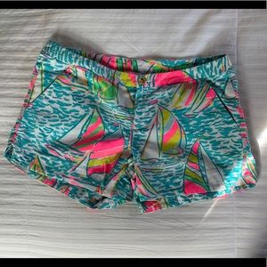 Lilly Pulitzer Sailboat Shorts